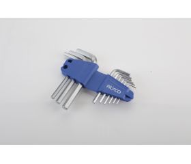 Juego De Llaves Allen, Soporte De Plástico ALYCO